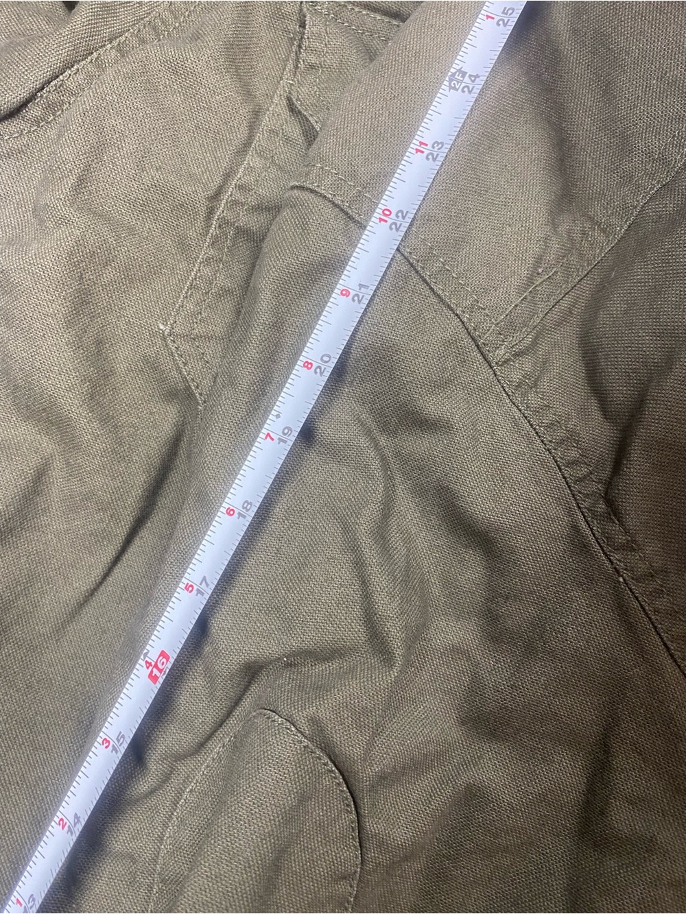 Dickies Olive Green Field Jacket with Gray Hood. See description. - Picture 8 of 11